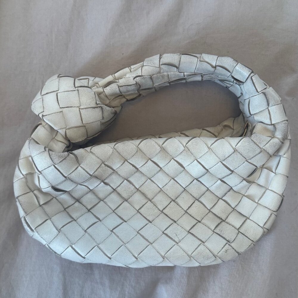 Bottega Veneta Mini Jodie - white